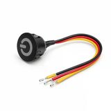 Powermaster Pm-30765 5V Dc 10Mm Gömme Dokunmatik Led Dimmer Kontrolcüsü Switch Buton Siyah
