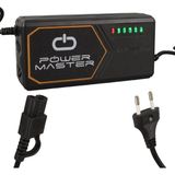 Powermaster PM-31801 60 Volt - 20 Amper Iec C15 Dişi Uçlu Kapasite Göstergeli Elektrikli Bisiklet Şarj Akü Cihazı (ADJ160-01) - Seçeneksiz