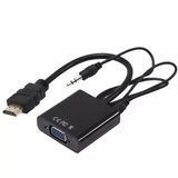 Powermaster Pm-32015 Hdmı To Vga + Audio Ses Destekli Aktif Dönüştürücü Çevirici Adaptör