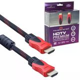 Powermaster Pm-3202 5 Metre Yüksek Hızlı 1.4V Hdmı Kablosu 1080P-4K-3D Dayanıklı Örgülü Dış Kılıf