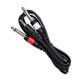 Powermaster PM-4284 3.5 mm Stereo Erkek/2x6.3 mm Mono Erkek 1.5 mt Kablo