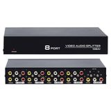 Powermaster PM-4832 8 Port Video Audio Splitter