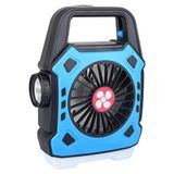 Powermaster Pm-506 Kamp Tipi Şarjlı 5 Modlu (3+2) Led El Feneri Işıldak - 3 Kademe Soğutucu Fan Vantilatör
