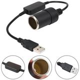 Powermaster Pm-5726 Usb 2.0 Siyah 5 Volt 2 Amper To 12 Volt 800mah Araç Çakmaklığına Çevirici