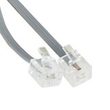 Powermaster Pm-5896 Hazır 6P/2C 2 Pin Soketli 3 Metre Dsl Telefon Modem Hat Kablosu