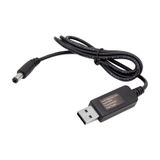 Powermaster PM-6053 USB To DC 5.5x2.5 mm Uçlu 12V 1A 5V-12V Çevirici Adaptör