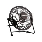 Powermaster PM-6102 Masaüstü Metal USB Fan Siyah Yüksek Performanslı Güçlü Vantilatör