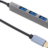 Powermaster Pm-6493 Type-C Hub 3X Usb 3.0 Sd/Tf Hafıza Kart Okuyucu Dock Statıon (Macbook - Pc - Playstation - Xbox)