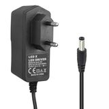 Powermaster Pm-8118 12 Volt - 1 Amper 5.5x2.5 mm Uçlu Plastik Kasa Priz Tipi Adaptör