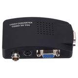 Powermaster PM-983 Bnc S-Video Vga’dan Vga’ya Görüntü Dönüştürücü 1080P Destekli - Çok Renkli
