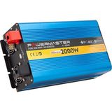 Powermaster PWR-2000 12 Volt 2000 Watt Pure Sinüs Wave Inverter - Siyah
