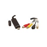 Powermaster Rca Analog S-video Ses Capture Card 720p Easycap Usb 2.0