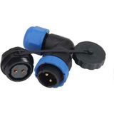 Powermaster SD20 2 Pin 20 mm Su Geçirmez Yuvarlak Konnektör