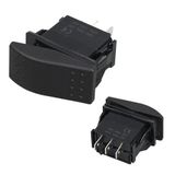 PowerMaster Sembolsüz Işıksız 3 Pinli On-Off 12-24V Marin Switch