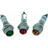 Powermaster Sinyal Lambası Ø8 mm Metal 24V (IC-225)