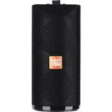 Powermaster T&g TG113 Radyolu Taşınabilir Wireless Kablosuz Bluetooth Hoparlör USB Sd Fm Destekli Şarjlı Ses Bombası Speaker - 01-Siyah