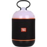 Powermaster T&g TG605 LED Işıklı Taşınabilir Wireless Kablosuz Bluetooth Hoparlör USB Sd Fm Destekli Şarjlı Ses Bombası Speaker - Siyah
