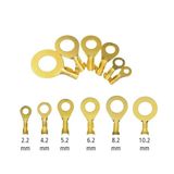 Powermaster Tks-10 Sarı 10.2 Mm Topraklama Terminal Kablo Pabuç (100 Adet)