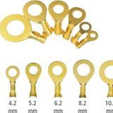 Powermaster Tks-6 6.2 mm Sarı Topraklama Terminal Kablo Pabuç (150 Adet)