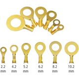 Powermaster Tks-8 8.2 mm Sarı Topraklama Terminal Kablo Pabuç (150 Adet)