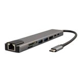 Powermaster Type-c 8in1 Hdmı Çok Fonksiyonlu Usb 3.0 Dock Station Apple Uyumlu MacBook - Pc - Playstation - Xbox