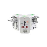 Powermaster Uluslararası Üniversal Çoklu Priz Çevirici Seyahat Adaptör 125V-250V 6A-13A