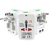 Powermaster Unıversal Çoklu Priz Çevirici Seyahat Adaptörü Katar Singapur Çin Hong Kong Malezya