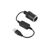 Powermaster USB 2.0 Oto Çakmaklık Çevirici 5V 2A To 12V 800MA