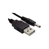 Powermaster Usb Kalın 3.5*1.35 Uç Adaptör USB to DC Çevirici Kablo 3.5MMX1.35MM JAKLI UÇLU 1 METRE 3.5mmX1.35mm jaklı kablo 1 Metre USB to 3.5x1.35 mm DC Jak Şarj ve Adaptör Kablo Usb To Dc Çevirici Kablo
