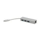 Powermaster Usb Type-C 3.0 3 Port Hub Gigabit Ethernet Adaptör