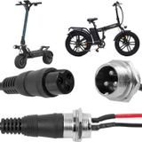 Powermaster3 Pinli Ginger Elektrikli Bisiklet Motosiklet Araç Akü Şarj Konnektörü Erkek / Dişi