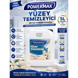 Powermax Beyaz Sabun Ferahlığı Genel Yüzey Temizleyici 5 Lt Çok Amaçlı Temizlik
