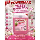 Powermax Çiçek Bahçesi Genel Yüzey Temizleyici 5 Lt Çok Amaçlı Temizlik