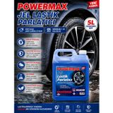 POWERMAX JEL LASTİK PARLATICI 5 L