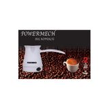 POWERMECH BOL KÖPÜKLÜ ELEKTRİKLİ CEZVE TÜRK KAHVE MAKİNASI ( 4 FİNCAN 330 ML KAPASİTE)