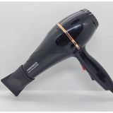 Powermech Performance Turbo 2500W Siyah Profesyonel Kuaför Fön ve Saç Kurutma Makinası İki Kademe Hız Ayarı
