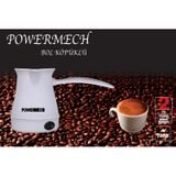 Powermech PM6969 Bol Köpüklü Elektrikli Cezve Türk Kahve Makinesi beyaz