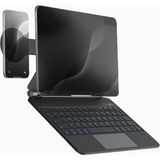 Powerology Dynaboard Klavyeli Kılıf iPad Pro 11 M4, Siyah