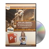 PowerPoint Präsentation: Welt der Alpakas - Lehrmaterial für Ausbilder und Schüler.pptx: (USB-Stick Version)