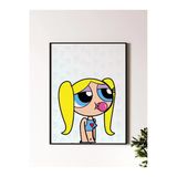 Powerpuff Girls Tasarımlı 24*33 cm 350 gr. Kuşe Kağıt Poster PYTKPSTR053