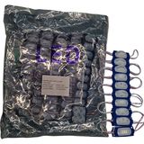 Powerr Led Aydınlatma 100 Adet 12 Volt 1.2 Watt Dar Açılı Tek Lensli Mavi LED Modül IP65 1paket