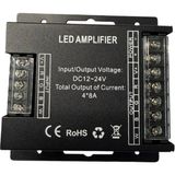 Powerr Led Aydınlatma 12 -24 V Rgb+W LED Amplifier 4 Kanal 4X8A ( Repeater )