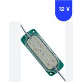 Powerr Led Aydınlatma 12 Volt 2.4 Watt 12 Smd Ledli Animasyonlu Yeşil Çakar Modül 5 Adet
