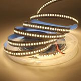 Powerr Led Aydınlatma 12 Volt 2835 Smd 240 LED 10MM 3000K Günışığı Iç Mekan 5 Metre Şerit LED