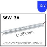 Powerr Led Aydınlatma 12 Volt 3 Amper Kalem Ultra Ince Metal Kasa Trafo