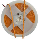 Powerr Led Aydınlatma 12 Volt 3 mm 400 Ledli Esnek Cob Şerit Pembe Iç Mekan 5 Metre