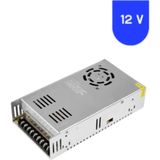 Powerr Led Aydınlatma 12 Volt 30 Amper Kalın Geniş Metal Kasa Trafo