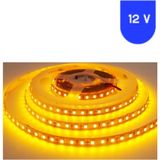 Powerr Led Aydınlatma 12 Volt 5 mm 2835 Smd Sarı Amber Iç Mekan 120 Ledli 5 Metre Şerit LED