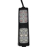 Powerr Led Aydınlatma 12 Volt 6 Watt 12 Ledli 104X26 mm Animasyonlu Kırmızı - Mavi Çakar Modül 5 Adet