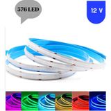 Powerr Led Aydınlatma 12 Volt 8 mm 576 Ledli Esnek Cob Rgb Şerit LED Iç Mekan 5 Metre